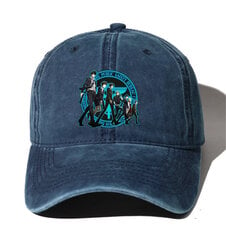 Teinit Denim Baseball Cap Miehet Naiset Cowboy Bone Kesä Syksyinen Hip Hop Lippalakki animelle Psycho Pass Sarjakuvahatut hinta ja tiedot | Miesten hatut, huivit ja käsineet | hobbyhall.fi