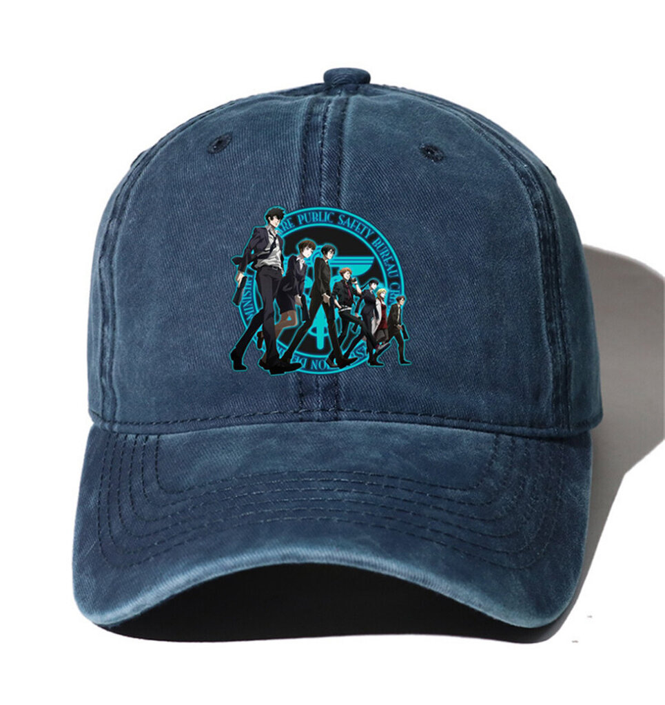 Teinit Denim Baseball Cap Miehet Naiset Cowboy Bone Kesä Syksyinen Hip Hop Lippalakki animelle Psycho Pass Sarjakuvahatut hinta ja tiedot | Miesten hatut, huivit ja käsineet | hobbyhall.fi