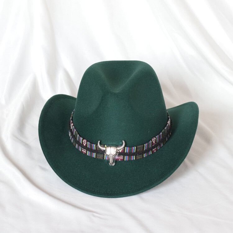 cowboy-hattu lehmän pään asusteet cowboy-hattu yksivärinen huopahattu miehille ja naisille isolierinen ulkohattu ritarihattu hinta ja tiedot | Miesten hatut, huivit ja käsineet | hobbyhall.fi