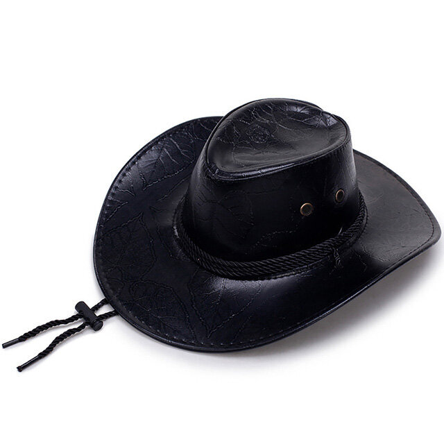 Isolierinen keinonahka Cowboy-hattu miesten vintage kahvihuopa leveälieriset ämpärihatut mies miehille naiset Fedora Swanowing hinta ja tiedot | Miesten hatut, huivit ja käsineet | hobbyhall.fi