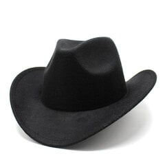 Huopa Suuririerinen Fedora Cowboy Hattu Miesten Leveälieriset Bucket Hatut Mies Miesten Naiset Fedora Swanowing hinta ja tiedot | Miesten hatut, huivit ja käsineet | hobbyhall.fi