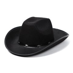 1kpl Unisex Trendikäs Retro Cowboy Hattu Leveälierinen Jazz Hatut Vintage Western Cowboy Lippalakit Kaikki vastaavat Yllätyslahjat hinta ja tiedot | Miesten hatut, huivit ja käsineet | hobbyhall.fi