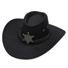 Cowboy-hattu matkajuhliin Rekvisiitta Naisten Polttarille Hatut Disco Pue Fedora Cowgirl Morsiusjuhliin hinta ja tiedot | Miesten hatut, huivit ja käsineet | hobbyhall.fi