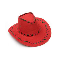 Western Cowboy Hatut Matkalippikset Naisten Miesten Lippikset Hatut Mokkanahka Vintage Cowgirl Cowboys Unisex Hatut aurinkovoide Huopa Jazz Cap Bone hinta ja tiedot | Miesten hatut, huivit ja käsineet | hobbyhall.fi