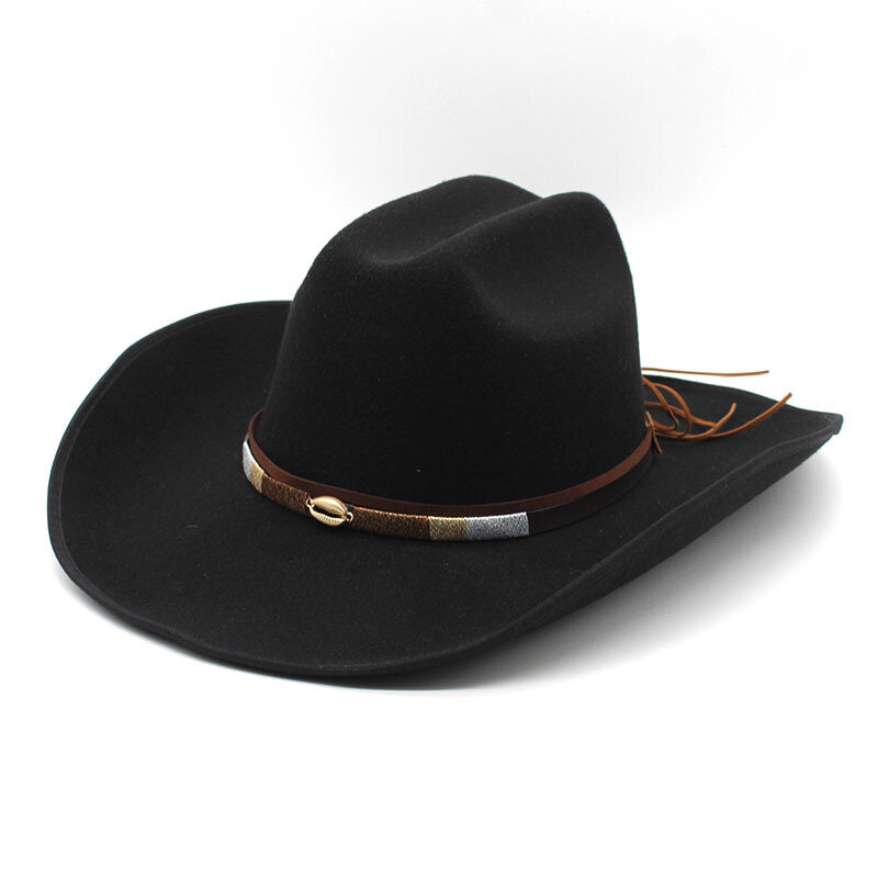 western Miesten cowboy hattu Cowboy nainen jazz herrasmies hattu talviasusteet Country elegantti juhla Panama 2023 uusi hinta ja tiedot | Miesten hatut, huivit ja käsineet | hobbyhall.fi