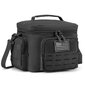 Tactical Thermal Cooler Bag Sotilaallinen Heavy Duty Lunch Box Work Vuotamaton Eristetty Kestävä Lounaslaukku Miesten Ateria Camping PicnicMusta hinta ja tiedot | Urheilukassit ja reput | hobbyhall.fi