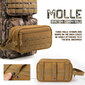 QT&QY Tactical hygienialaukku miehille hygienialaukku Military Tool Molle Pouches Small Dopp Kit Miesten parranajopakkaus Matkasuihkulaukku Vihreä hinta ja tiedot | Urheilukassit ja reput | hobbyhall.fi