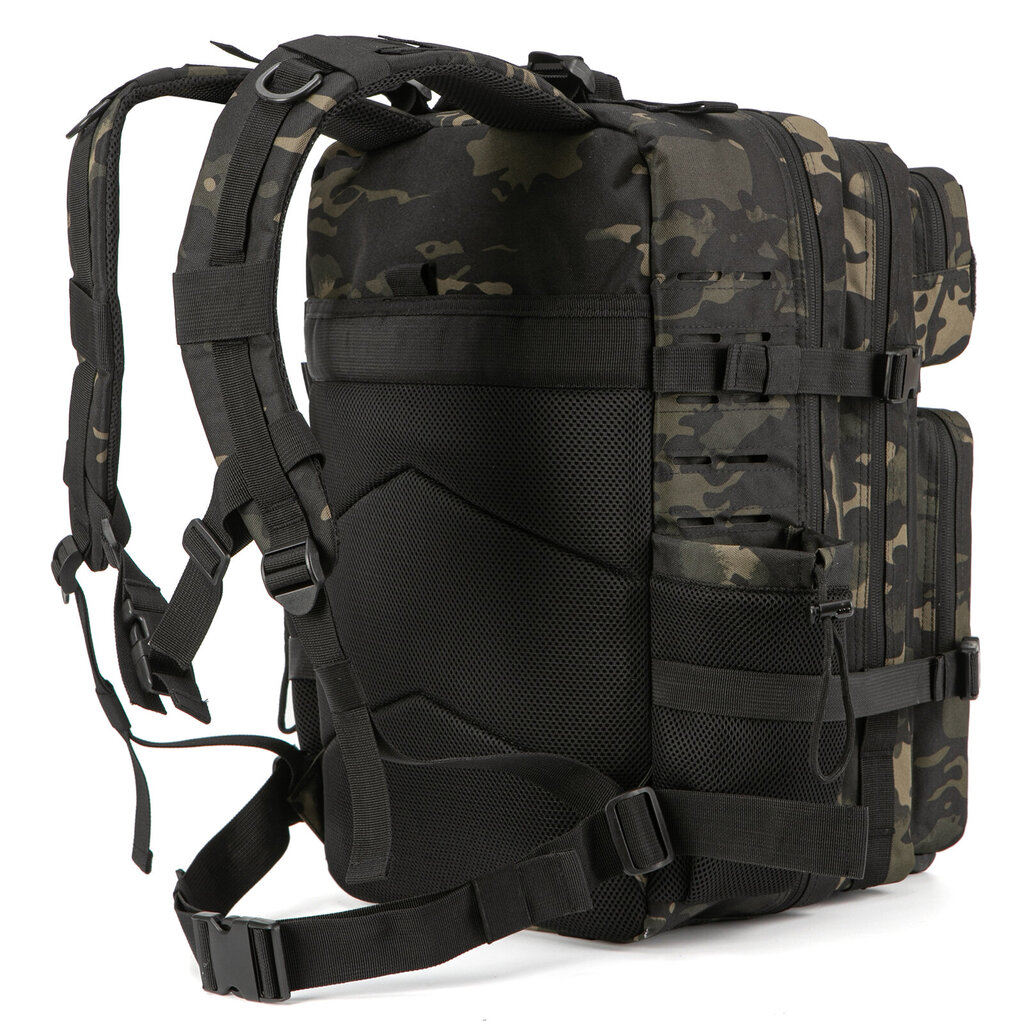 QT&QY 25L/45L sotilaallinen taktinen reppu naisille/miehille Army Laser Cut Molle -päiväreppu koululaukku Gym-reppu kaksoismukinpitimellä25L vihreä hinta ja tiedot | Urheilukassit ja reput | hobbyhall.fi