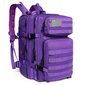 QT&QY 45L GYM Fitness Style Reput miehille/naisille Sotilaallinen Tactical Training Molle Survival Bag Vaellus VaellusreppuMusta hinta ja tiedot | Urheilukassit ja reput | hobbyhall.fi