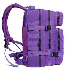 QT&QY 45L GYM Fitness Style -reput miehille/naisille Armeijan taktinen koulutus Molle Survival Bag Vaellus VaellusreppuCP hinta ja tiedot | Urheilukassit ja reput | hobbyhall.fi