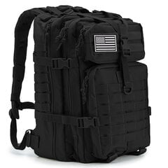 QT&QY 30/50L Armeijan taktiset reput Miesten matkalaukut Army Outdoor 3P Assault Pack EDC Molle Reppu vaellukseen Metsästyslaukku50L Vihreä hinta ja tiedot | Urheilukassit ja reput | hobbyhall.fi