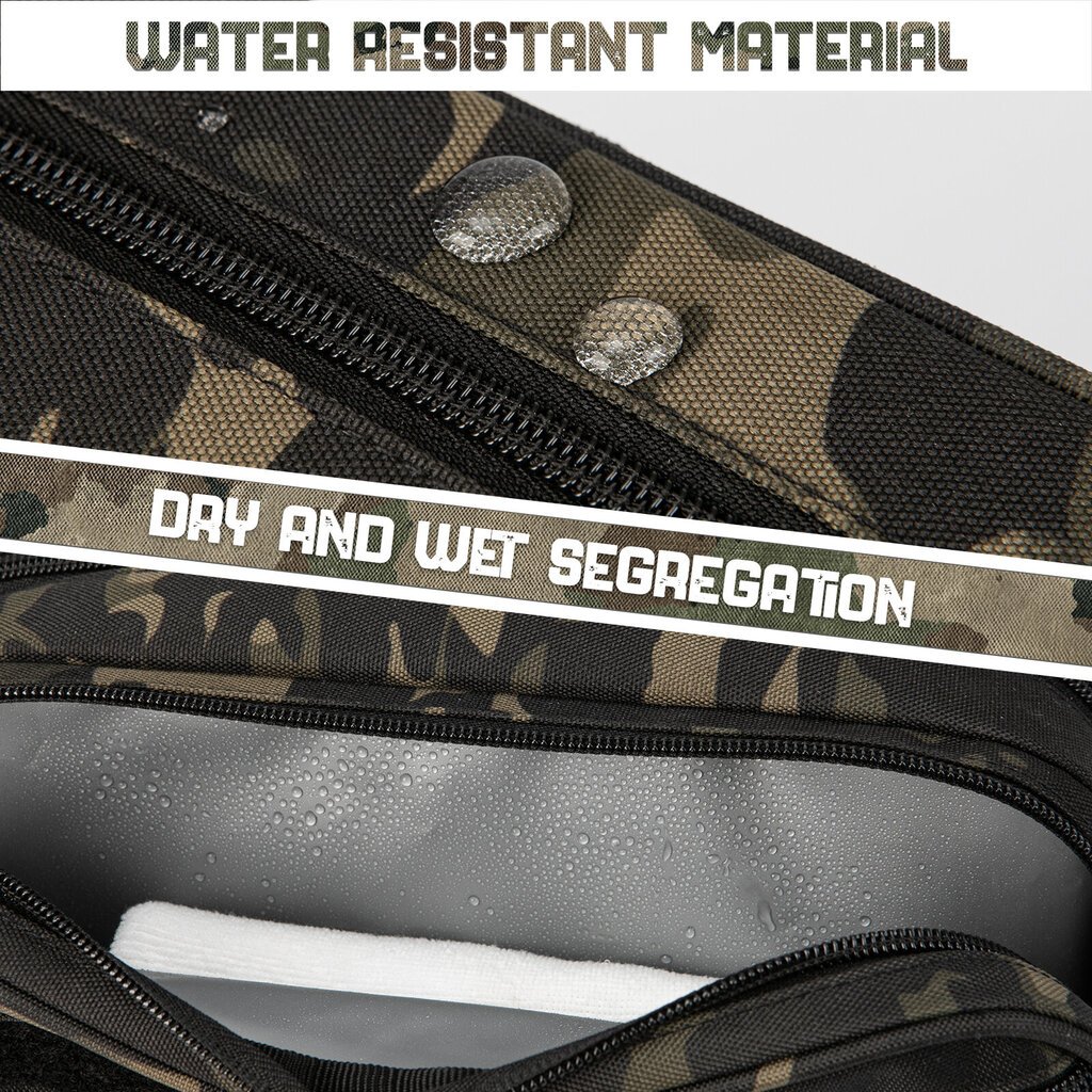 QT&QY Tactical hygienialaukku miehille hygienialaukku Military Tool Molle Pouches Small Dopp Kit Miesten parranajopakkaus Matkasuihkulaukku Vihreä hinta ja tiedot | Urheilukassit ja reput | hobbyhall.fi