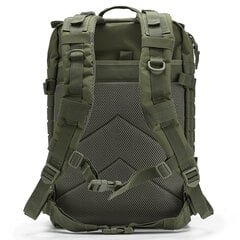 QT&QY 30/50L taktiset sotilasreput miehille armeijan ulkolaukuille 3P Assault Pack EDC Molle Pack retkeilyyn metsästyslaukku30L Khaki hinta ja tiedot | Urheilukassit ja reput | hobbyhall.fi