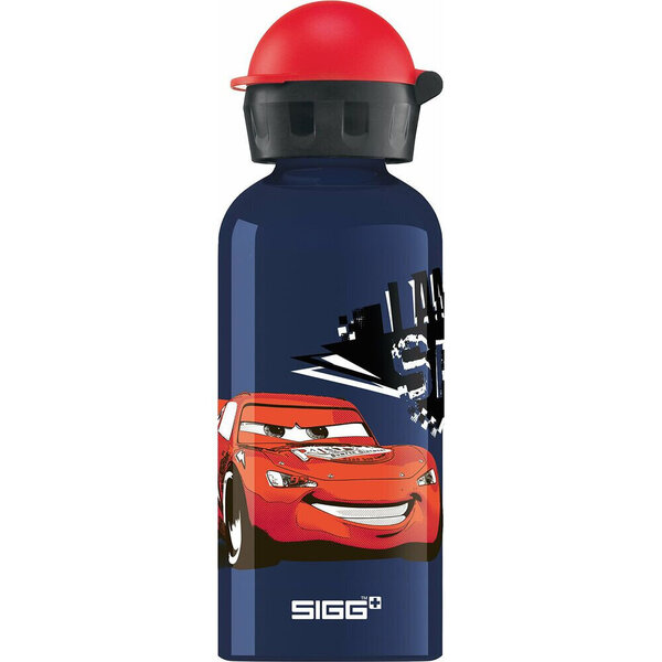 Lasten juomapullo Sigg Cars Speed, 0,4 l