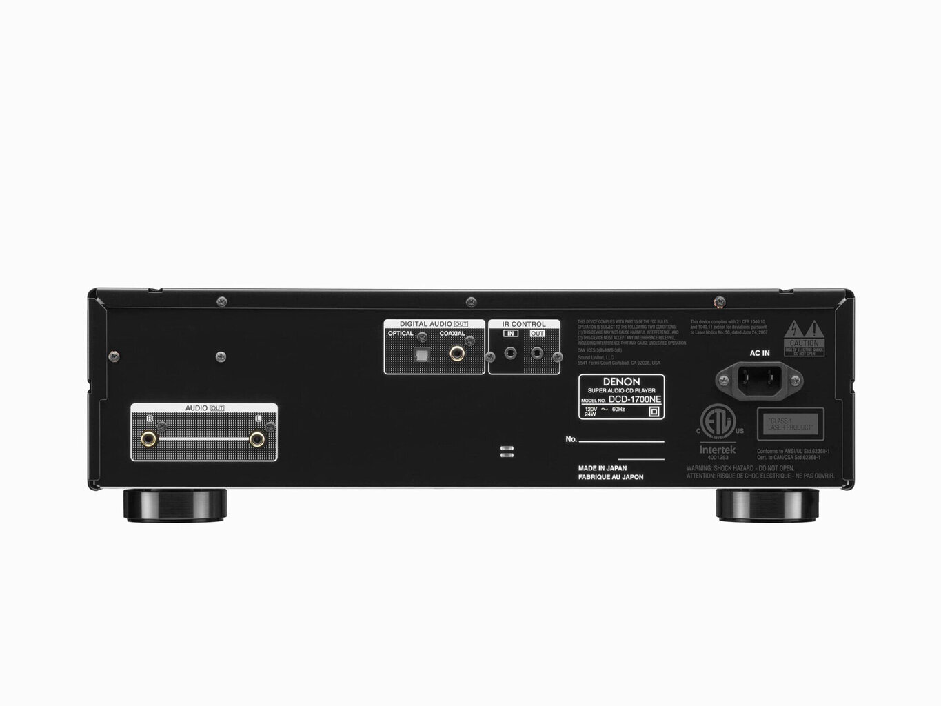 Denon DCD1700NE Musta hinta ja tiedot | Mediasoittimet ja -tarvikkeet | hobbyhall.fi