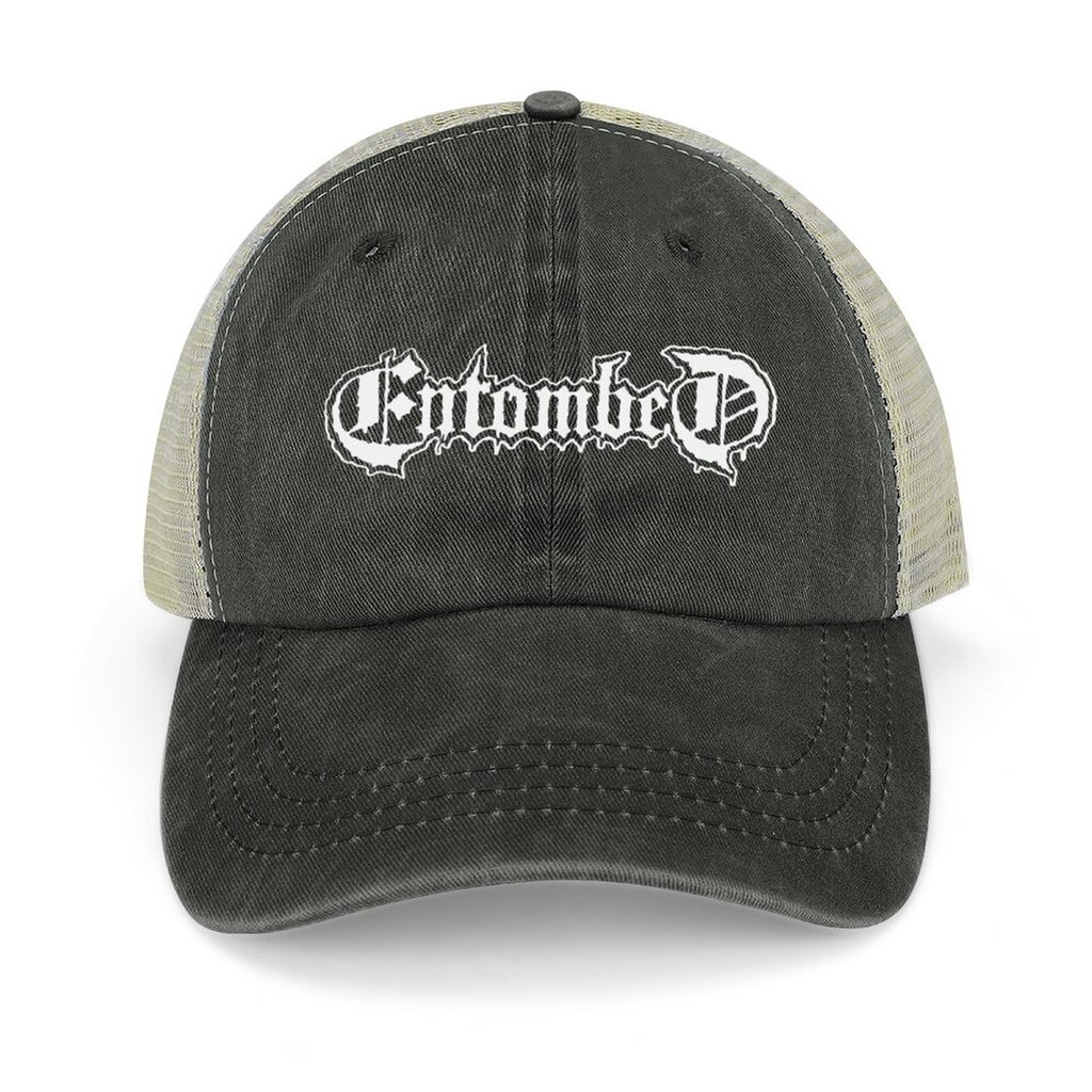 Entombed läpinäkyvä valkoinen Cowboy-hattu Streetwear Snap-takahattu Miesten lippalakki naisille hinta ja tiedot | Miesten hatut, huivit ja käsineet | hobbyhall.fi