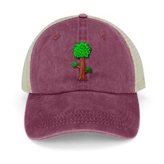 Terraria TreeCap Cowboy Hattu Miesten Ylellinen Vuorikiipeily Bobble Hat Ylellinen Nainen Lippalakki Miesten hinta ja tiedot | Miesten hatut, huivit ja käsineet | hobbyhall.fi