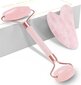 Jade Roller ja Gua Sha Set, Rose Quartz Roller Gua Sha Stonella hinta ja tiedot | Kasvojen puhdistus- ja hierontalaitteet | hobbyhall.fi