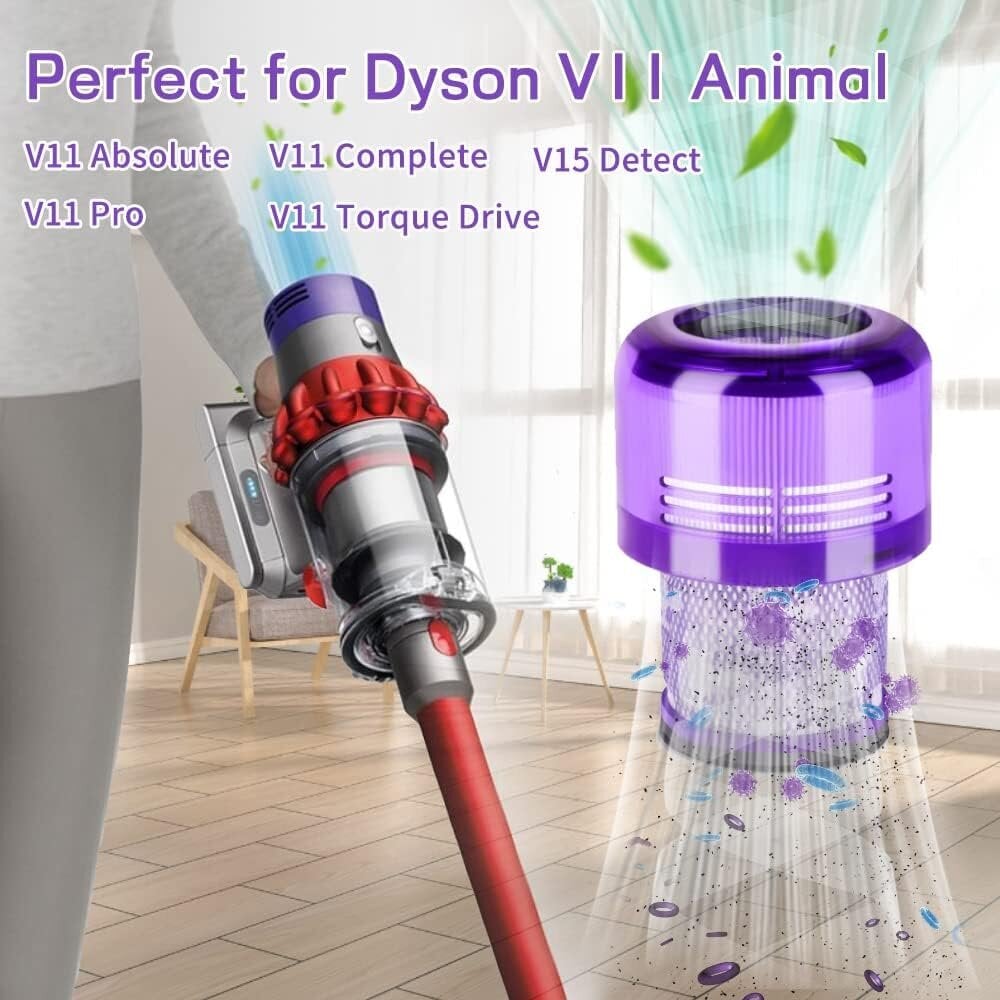 Vaihtosuodattimet Dyson V11 V15, 3 kpl hinta ja tiedot | Pölynimureiden lisätarvikkeet | hobbyhall.fi