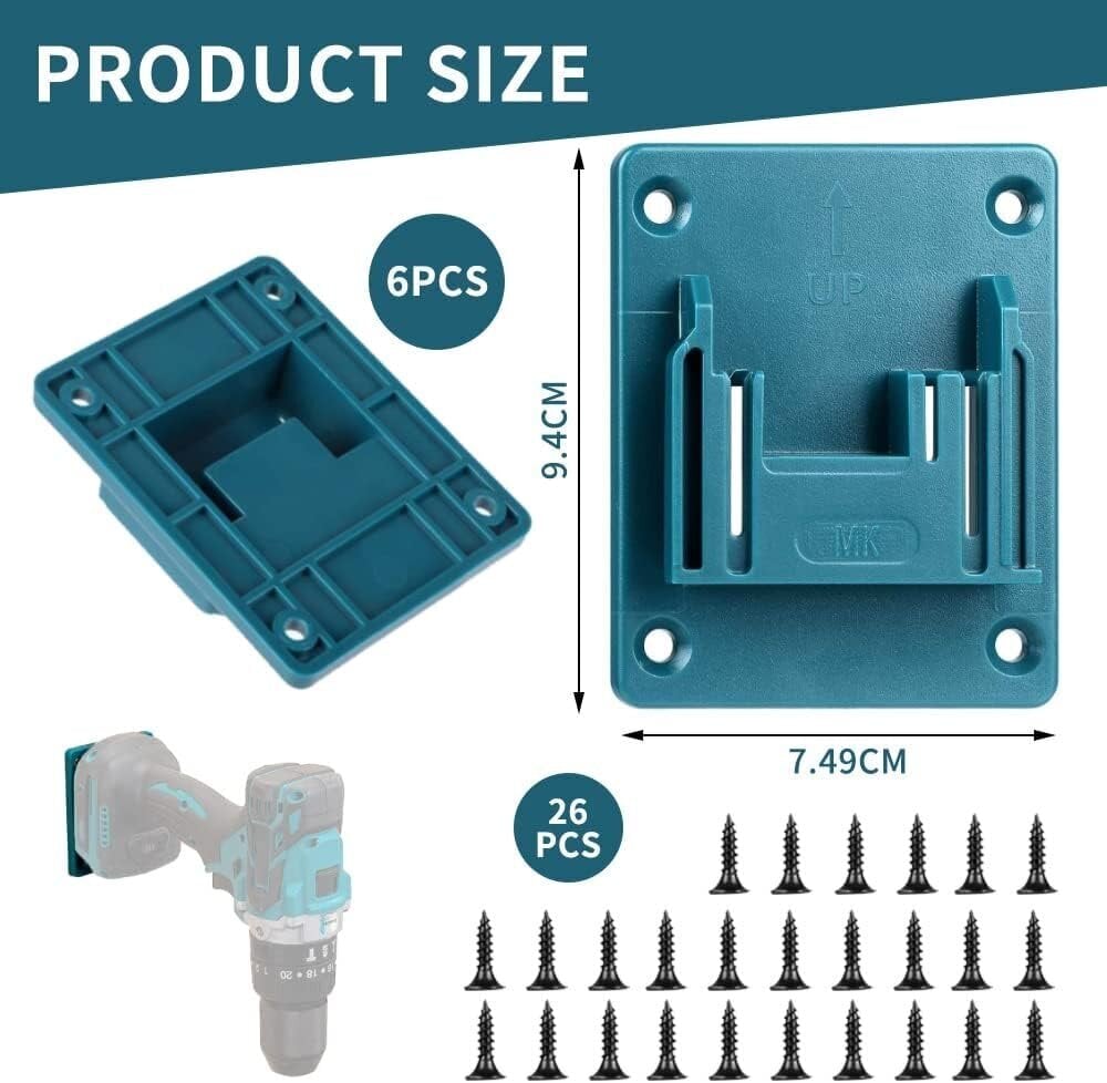 6 työkalutelinettä Makita 18v poraustyökaluille, sininen hinta ja tiedot | Käsityökalut | hobbyhall.fi