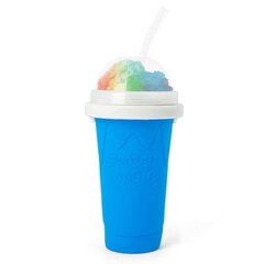 Milkshake Smoothie Cup, jossa 2 in 1 pilli ja lusikka, kannettava puristuskuppi, sininen hinta ja tiedot | Lasit, mukit ja kannut | hobbyhall.fi