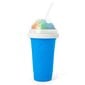 Milkshake Smoothie Cup, jossa 2 in 1 pilli ja lusikka, kannettava puristuskuppi, sininen hinta ja tiedot | Lasit, mukit ja kannut | hobbyhall.fi