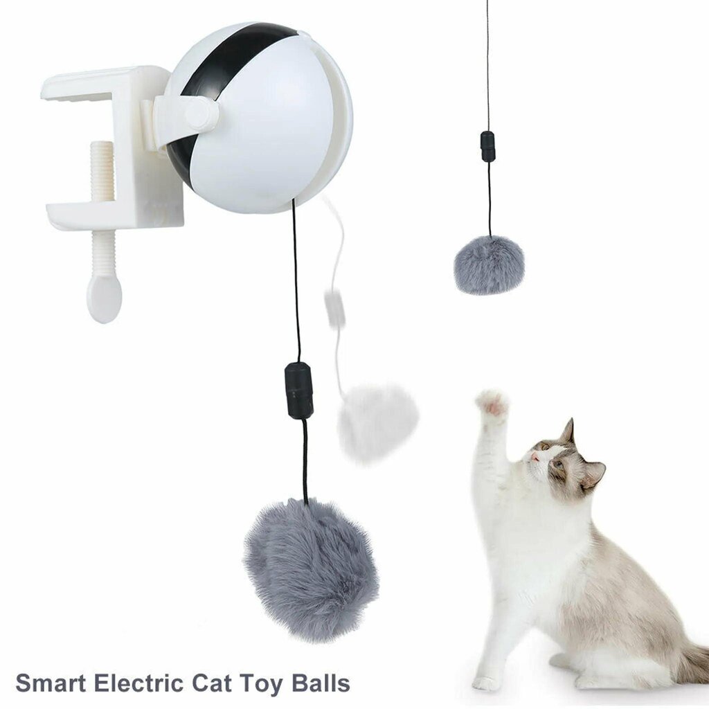 Electric Cat Toy Angel Intelligence Toy Interaktiivinen lelu, valkoinen hinta ja tiedot | Kissan lelut | hobbyhall.fi