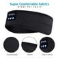 Langattomat kuulokkeet Sleeping Mask Kuulokkeet Urheilu sanka Bluetooth Music, musta hinta ja tiedot | Kuulokkeiden tarvikkeet | hobbyhall.fi