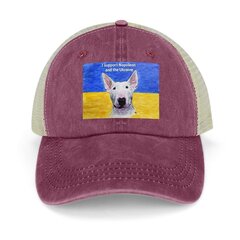 Bullterrieri NapoleonCap Cowboy-hattu Pörröhattu Urheilulippikset kesähatut UV-suojaus aurinkohattu Hatut naisille miehille hinta ja tiedot | Miesten hatut, huivit ja käsineet | hobbyhall.fi