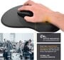 Gel Mouse Pad, Ergonominen rannetuki Geelityyny, musta hinta ja tiedot | Hiiret | hobbyhall.fi