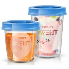 Vauvanruokien/maidon säilytyslaatikot Philips Avent, 20 kpl, SCF721 / 20 hinta ja tiedot | Vauvan ja lasten astiat | hobbyhall.fi