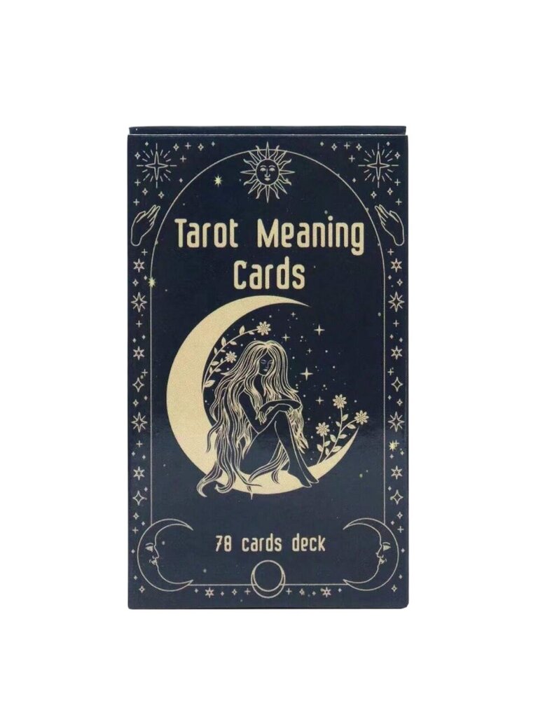 Taro-kortit merkityksineen Tarot Meaning Cards Electronics LV-120523, 1 kpl hinta ja tiedot | Esoteria | hobbyhall.fi