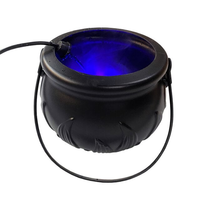 Halloween Mist Witch Pot, Witch Pata Sumukone Vesisuihkulähde Sumukone Värikäs Vaihtuva Valo Halloween Juhlakoristelu hinta ja tiedot | Koristeet ja tarrat | hobbyhall.fi