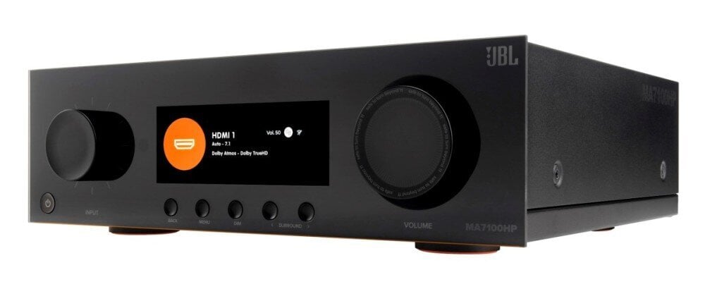 JBL MA7100HP 7.2 125 W 8K Wi-Fi Bluetooth Dolby Atmos kotiteatteri AMPLITUNERI hinta ja tiedot | Kotiteatterit | hobbyhall.fi