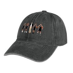 San Antonio Legends Tim Duncan David Robinson Gregg Popovich Tony Parker Manu Ginobili Qiangy Cowboy Hat hinta ja tiedot | Miesten hatut, huivit ja käsineet | hobbyhall.fi