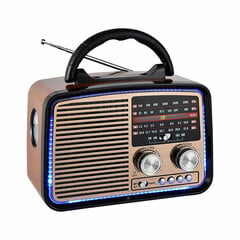 Radio kannettava SW koko kaistan radio langaton Bluetooth FM-kaiutin hinta ja tiedot | Kelloradiot ja herätyskellot | hobbyhall.fi