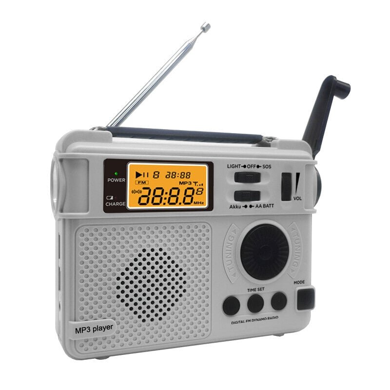 Outdoor Emergency Radio Bluetooth Retro/TF-kortti hinta ja tiedot | Kelloradiot ja herätyskellot | hobbyhall.fi