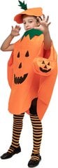 Kurpitsa-asu lapsille Oranssi halloween-asu pojille ja tytöille hatulla hinta ja tiedot | Juhlakoristeet | hobbyhall.fi