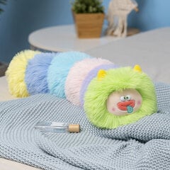 Caterpillar Little Monster pehmolelu lahja-vihreä 70 cm lasten syntymäpäivälahja söpö hinta ja tiedot | Pehmolelut | hobbyhall.fi