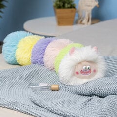 Caterpillar Little Monster pehmolelu lahja-valkoinen 70 cm lasten syntymäpäivälahja söpö hinta ja tiedot | Pehmolelut | hobbyhall.fi