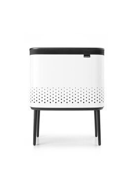 Brabantia Bo pyykkikori 60 l, valkoinen hinta ja tiedot | Säilytyslaatikot ja -korit | hobbyhall.fi