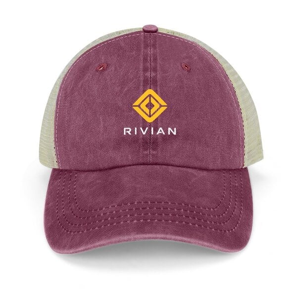 rivian automotive Cowboy Hat Military Cap Mies Horse Hat Golf Hattu Lippalakit Miesten Naisten