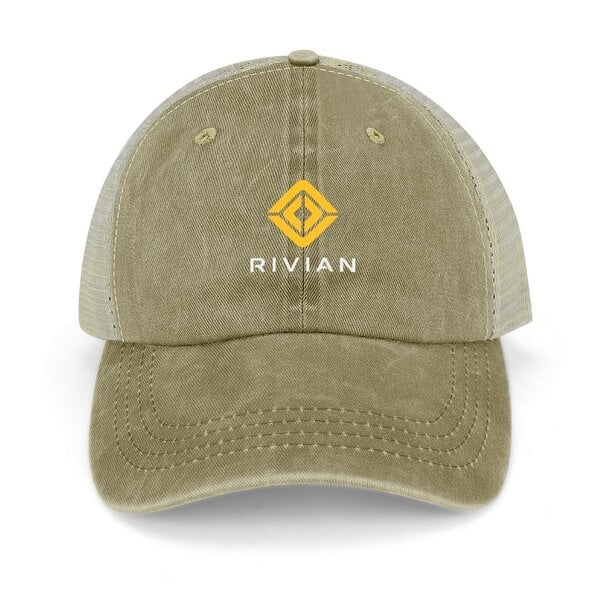 rivian automotive Cowboy Hat Military Cap Mies Horse Hat Golf Hattu Lippalakit Miesten Naisten