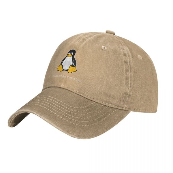 Linux Code Python Baseball Caps Hatut Linux Sudo Hanki minulle Olut Cowboy Hat Miehelle Hip Hop Caps Draama