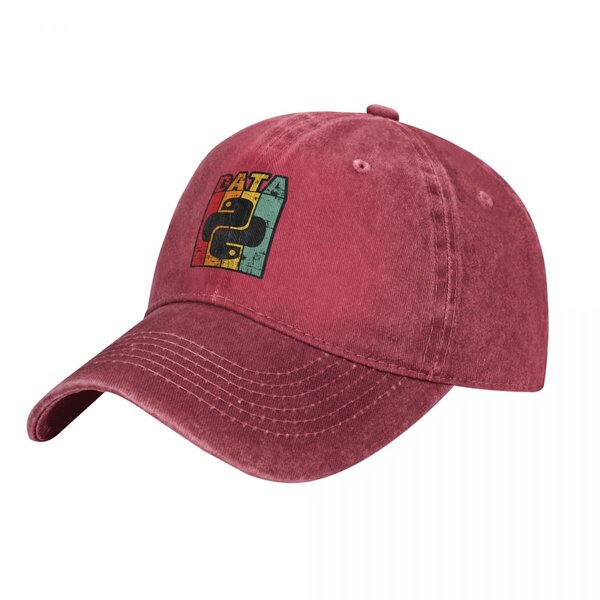 Data Python Data Analysis Tiede Ohjelmointi Baseball-lippikset Konekoneinsinööri Cowboy-hattu Hatut Hip Hop Snapback -lippikset