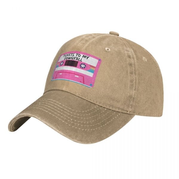 Liput My Downfall Rainbow Kasetti Kasetti Musiikki Isä Hattu Kone koneinsinööri Cowboy Hat Hatut Peaked Cap Snapback Caps