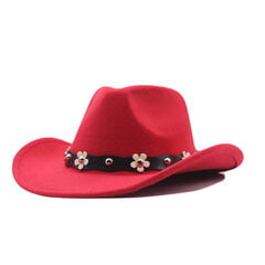 Suunnittelijamerkki Cowboy-hattu miehille ja naisille Ulkovaellus Tiibetin Top Cap Gorras Para Hombres Casquette Homme hinta ja tiedot | Miesten hatut, huivit ja käsineet | hobbyhall.fi