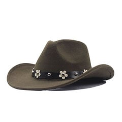 Suunnittelijamerkki Cowboy-hattu miehille ja naisille Ulkovaellus Tiibetin Top Cap Gorras Para Hombres Casquette Homme hinta ja tiedot | Miesten hatut, huivit ja käsineet | hobbyhall.fi