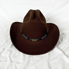 Cowboy hattu 2023 lisävaruste nahkahattu Panama hattu vyö sarjan hattu vyö solki Unisex western chapeu cowboy hinta ja tiedot | Miesten hatut, huivit ja käsineet | hobbyhall.fi