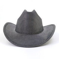 Candy Solid Color Western Cowboy Hattu Miehet Naiset Syksy Kevät Kirkko Jazz Elegantti Vaaleanpunainen Cowgirl Sombrero Lippalakit Ratsastusauringonhattu hinta ja tiedot | Miesten hatut, huivit ja käsineet | hobbyhall.fi